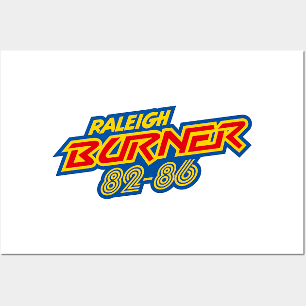 Raleigh Burner 82-86 Wall Art by Tunstall